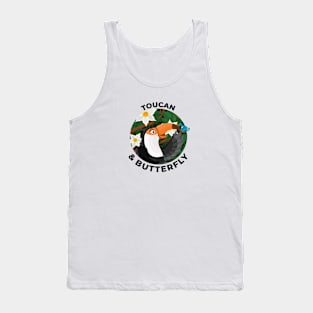 Toucan & Butterly Tank Top